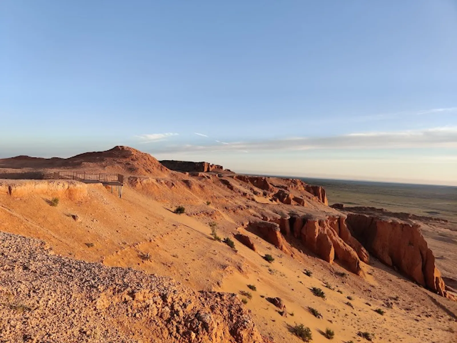 The Flaming Cliffs (Bayanzag)